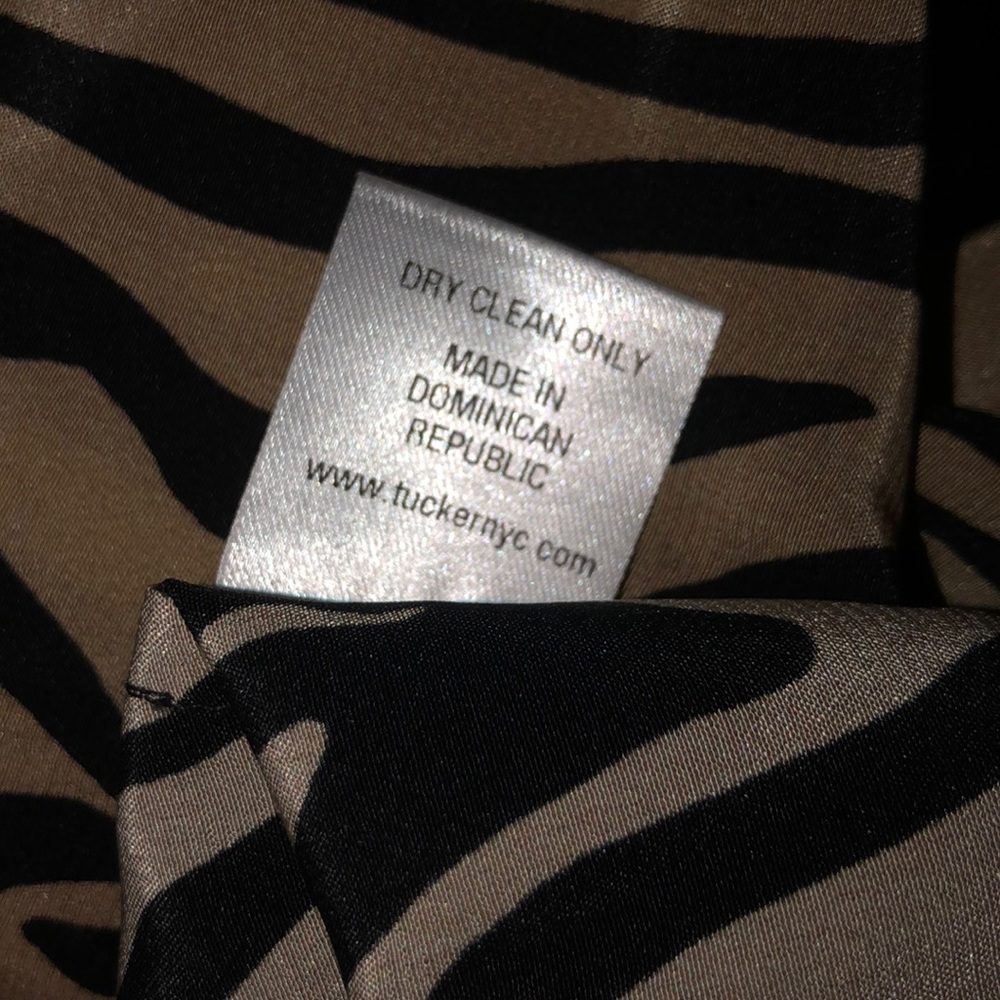 COPY - Tucker Market Dress (Tan Zebra/Small/NWOT) - Picture 4 of 5